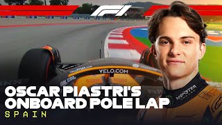 Oscar Piastri's Pole Lap | 2025 Spanish Grand Prix | Pirelli