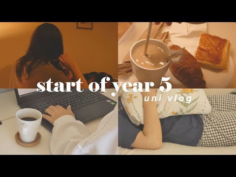 med student's life: the first two weeks back! ☕🎞 (uni vlog)