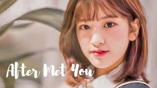Ahn Yujin • After met you