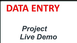 Data Entry Work Demo for Beginners on Fiverr | Easy Job to Make Money Fiverr  | Upwork | Easy Mentor