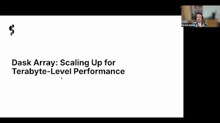 Dask Array: Scaling Up for Terabyte-Level Performance