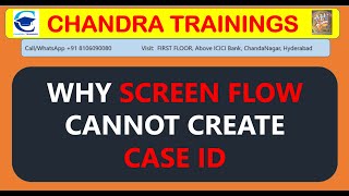 Why SCREENFLOW can't create CASE ID-PEGA || New batch NOV 27,2024 ||+91 8106090080, CheckDesc #pega
