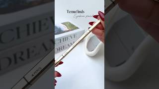 Eyebrow pencil from temu🤎✨#temu #temufinds #shortvideo