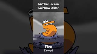 Number Lore in Rainbow Order #numberlore #mikesalcedo #five