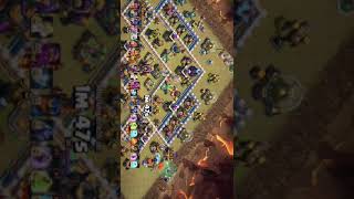 Super witch Attack Easy 3 star #coc #sumit007 #shorts #bestattack #superwitch #supertroops #3star