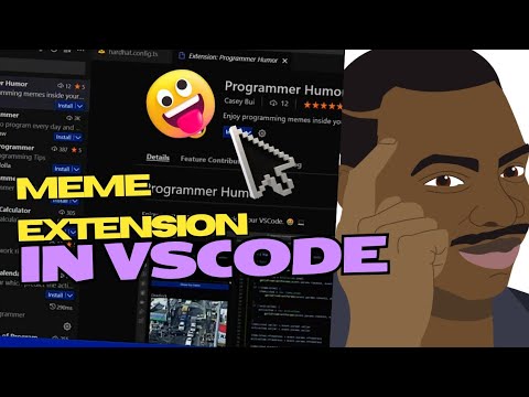 How To Add Meme Extension In Vscode 2024 #vscodeextensions