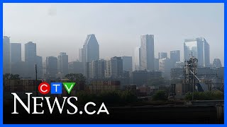 Montreal's air quality was worst in the world on the weekend