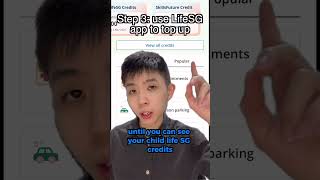 Here’s how to withdraw your Child LifeSG credits! Same method as NS LifeSG credits actually 😅