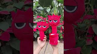Sprunki normal plush vs Sprunki cactus (I want it I got it)