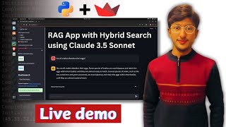 Build a RAG App with Hybrid Search using Claude 3.5 Sonnet | Smarter AI Retrieval System