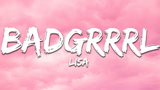LISA - BADGRRRL (Lyrics)