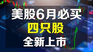 美股6月必买四只股，全新上市！CRCL 潜力暴涨股啊！