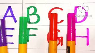 A for Apple B for book | Alphabets teaching and writing ✍️ || Numbers names for children educate ||
