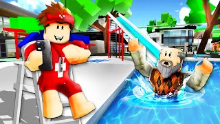I Became LIFEGUARD In Brookhaven RP..