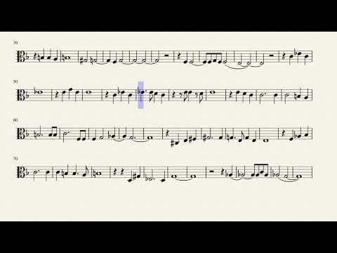 Gollum's Song (Emiliana Torrini) Lord Of The Rings (Two Towers) (Viola Sheet music)