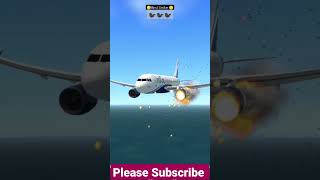😳 RFS 😳 Bird Strike Engine Failure Indigo Airlines Landing #rfs #shorts #viral #gameplay #ytshorts