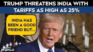 Trump Tariffs India | Trump Says India Trade Deal Still Not Finalized, Hints At 20-25% Tariff