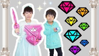 ★「願いが叶う」伝説の７つのダイヤモンド探しの旅！★The legendary seven diamonds★