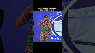 CRPF JAWAN CRACKED UPSC FROM PW 🔥😎 | Ft. Alakh Pandey !! #alakhsir #physicswallah #pw #viral
