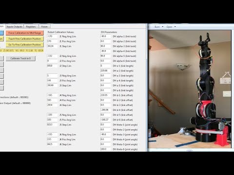 AR2 robot - Calibration Part 3  (custom robot)