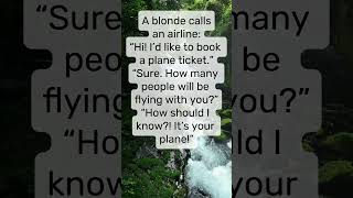 A blonde calls #Shorts #FunnyShorts #ComedyShorts #Jokes #OneLiner #QuickLaugh #LOL