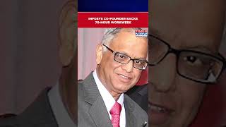 Infosys Co-Founder Narayana Murthy, Says ‘70-Hour Workweek Key For Indian Progress’ #shorts