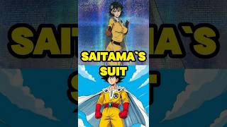 The Secret Behind Saitama's Ultra Strong Suit #animeanxiety #onepunchman