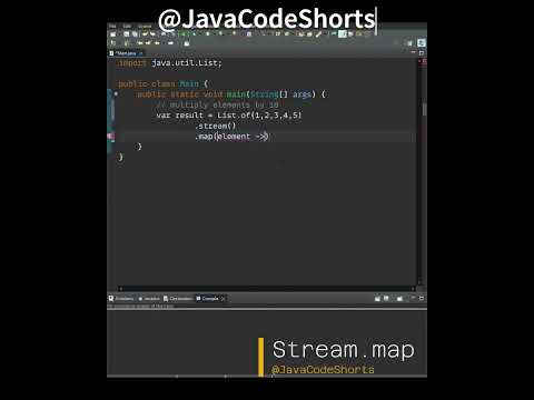 0003 Stream.map #java #programming #shorts