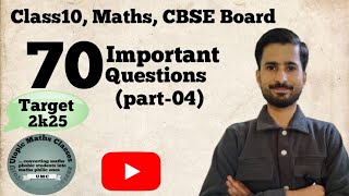 Class10| maths| important questions| cbse
