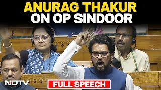 Op Sindoor Debate | BJP's Anurag Thakur In Lok Sabha: "Ask Pak How Catastrophic Our Missiles Were"