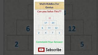 Math riddles#123 #speedmath#logicalreasoning #trending#mathriddlle#mathviral#mathpuzzle#funmath