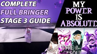 FULLBRINGER Step by Step COMPLETE Stage 3 GUIDE... | Type Soul