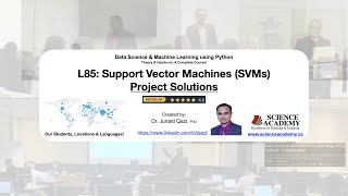 Lecture_85: 2 2 #SVMs Project Sol #supportvectormachine #machinelearning #datascience #explore #ai