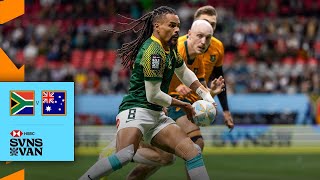 Blitzboks STAR! | v Australia | HSBC SVNS Vancouver 2025 | Quarter-Final Match Highlights