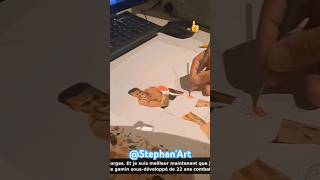 The legend Muhammad Ali speed painting