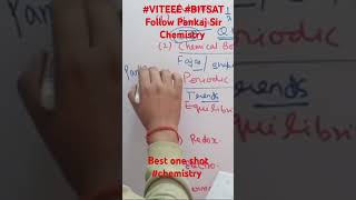 Best Chemistry one shot !! Found !!#viteee2025 #bitsat2025 #pankajsir