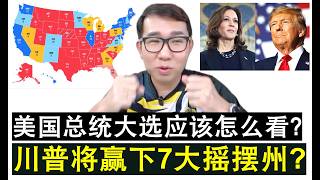 【无限人生】第79期 2024年美国总统大选怎么看的懒人包 川普与哈里斯决战7大摇摆州