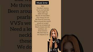 Blackpink–Shut down rap part lyrics #blackpink #jennie #lisa #shutdown #lyrics