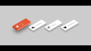 3D buttons design  in css with source code