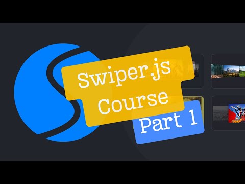 Swiper js Course | Prerequisites & Setup Requirements | Part 1