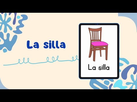 LA SILLA coloring book in Spanish