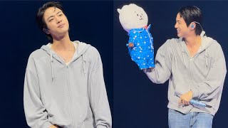 250718 Jin with RJ! The Astronaut Soundcheck @ Run Seokjin Ep Tour BTS Jin Anaheim Fancam Concert
