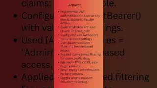DOTNET Mock Interview for Experienced – Part 6