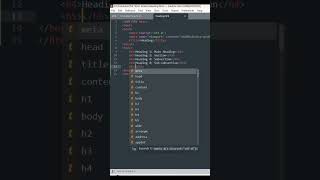 Heading tag in HTML | H1 to h6 tags in HTML | How to use HTML heading tags #shortsvideo #shorts