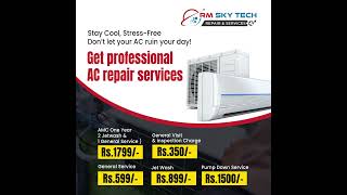 Get Professional AC Repair and Services || RM Sky Tech