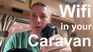 How to set up Wifi internet access in your Caravan or Motorhome