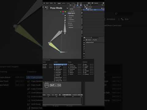 [Blender]How to set up an IK Leg/Arm in 1 minute