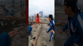 Squid Game 2 Vs Parkour Pov || Game 1  #shorts #parkour #squidgame #squidgame2 #pov