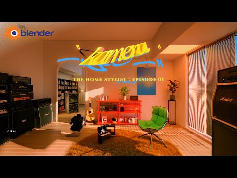 Kamera The Home Stylist: Episode 01 - Blender 3d