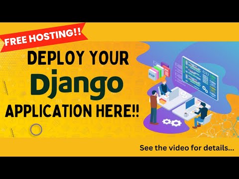 FREE django hosting | django app deployment | django project | web hosting | python project